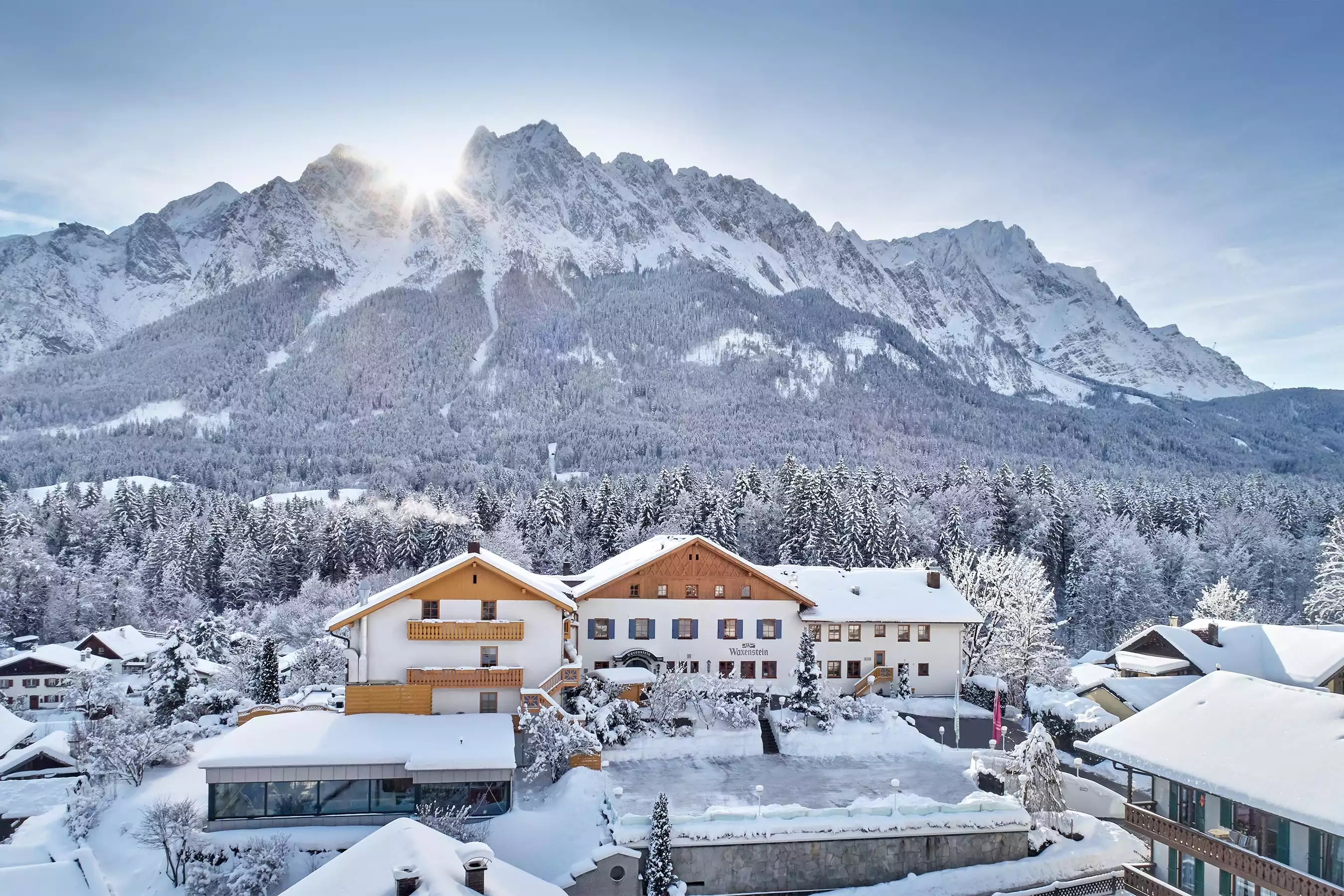 Romantik Alpenhotel Waxenstein Winter
